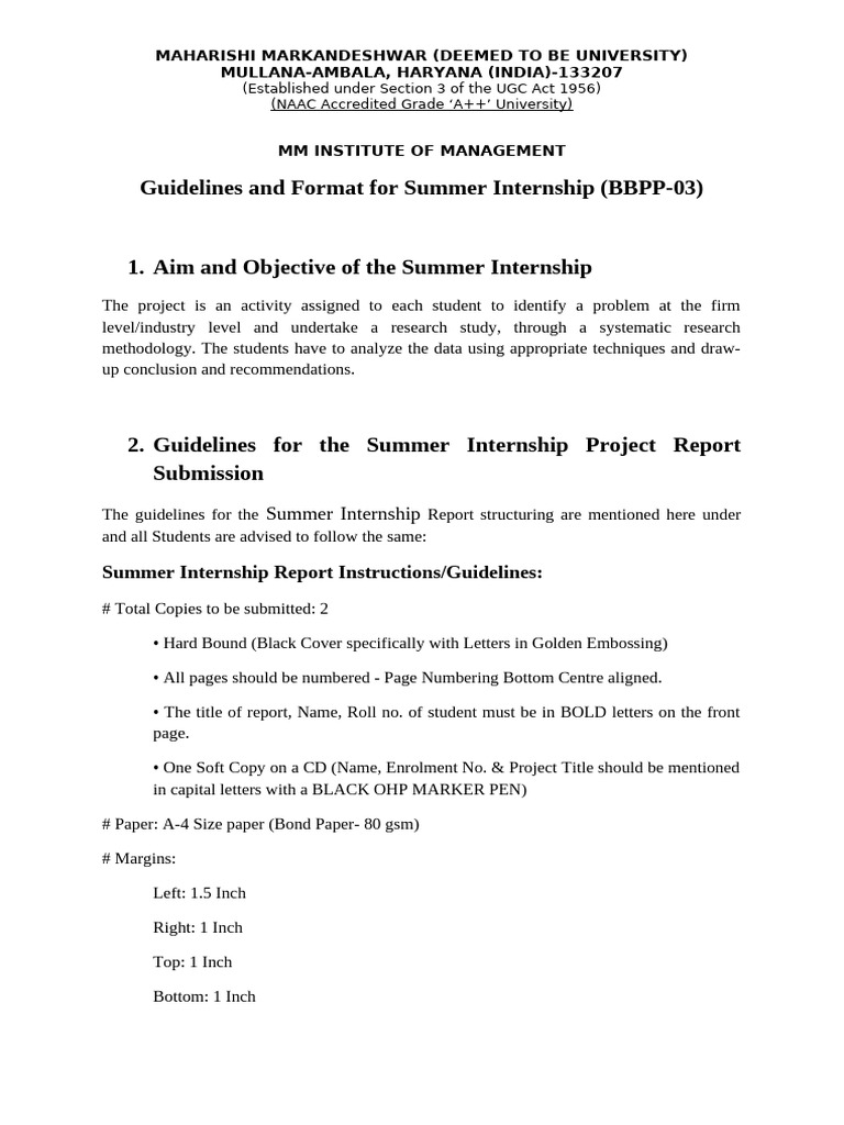 Guidelines Format Stp 6 6 24 Pdf Pdf