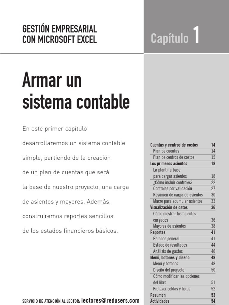 Sistema Contable | PDF | Microsoft Excel | Contabilidad