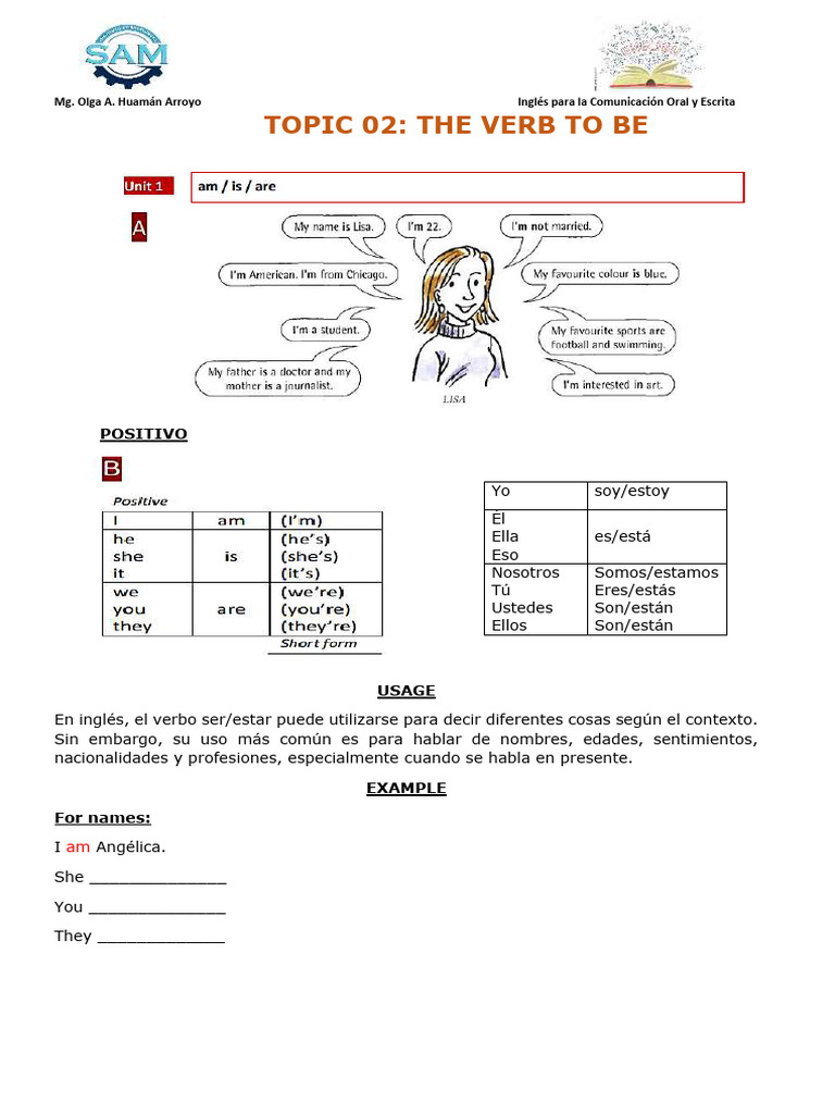 Uso del Verbo 