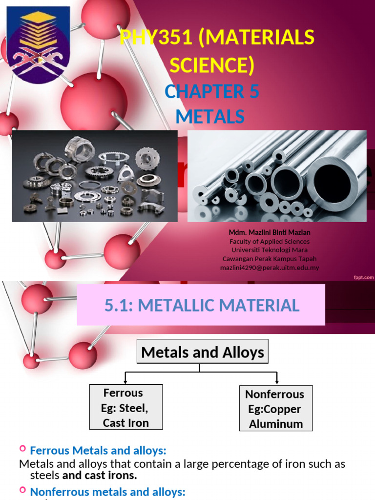 Metals and Alloys: Properties and Processing | PDF | Deformation ...