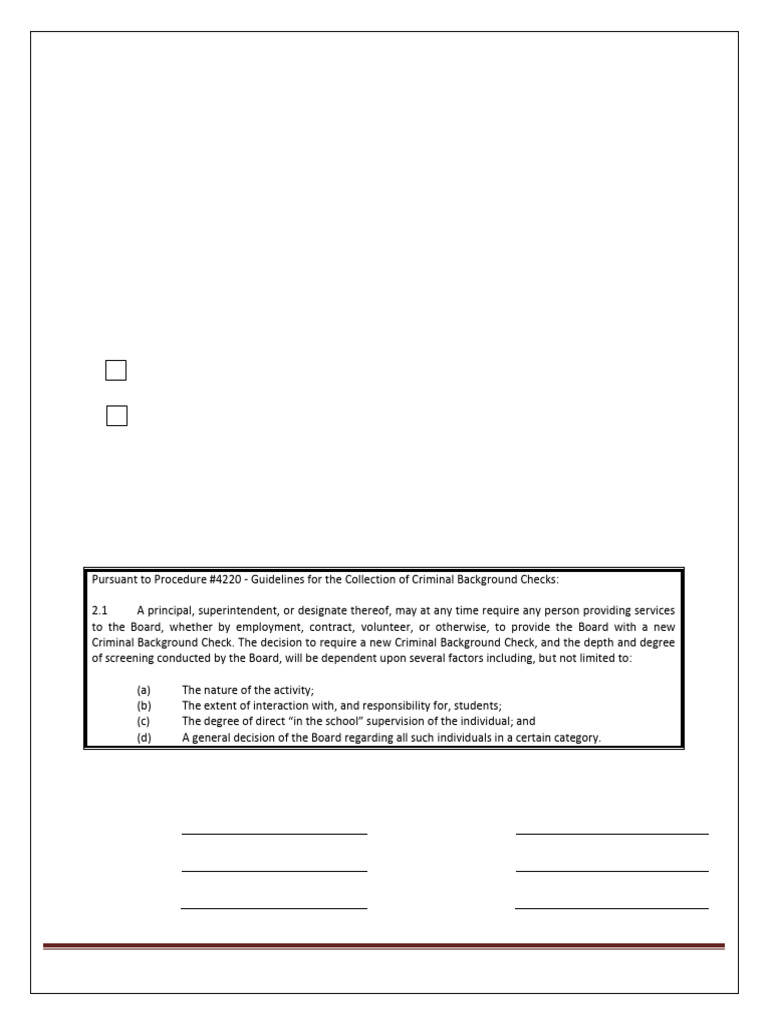 Volunteers Offence Declaration | PDF | Criminal Record | Background Check
