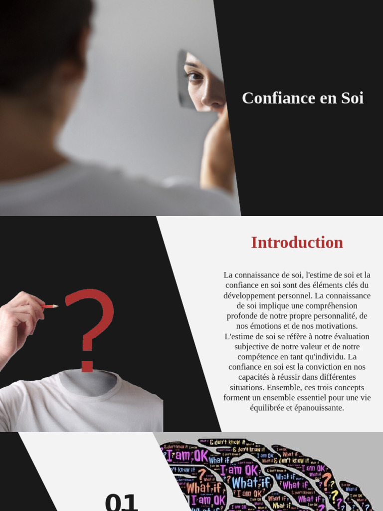 Confiance en Soi | PDF | Estime de soi | la communication