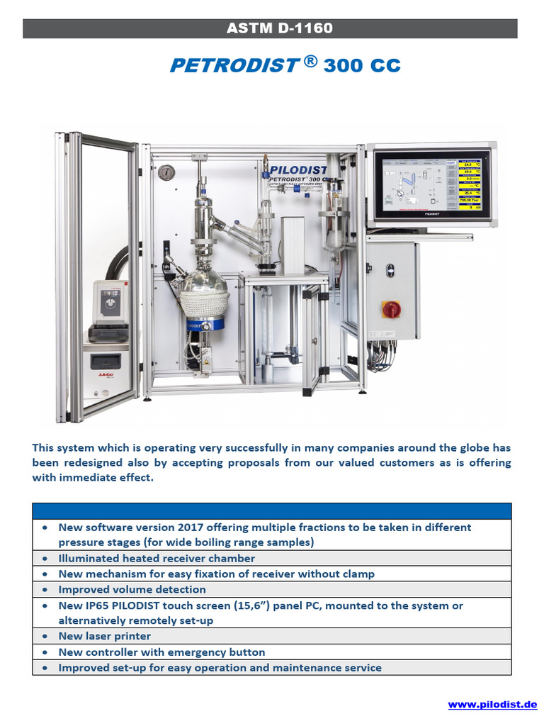PILODIST Product Release NEW PETRODIST 300 CC | PDF