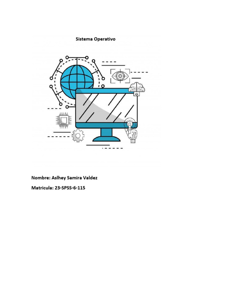 Sistema Operativo | PDF | Sistema operativo | Sistema de archivos