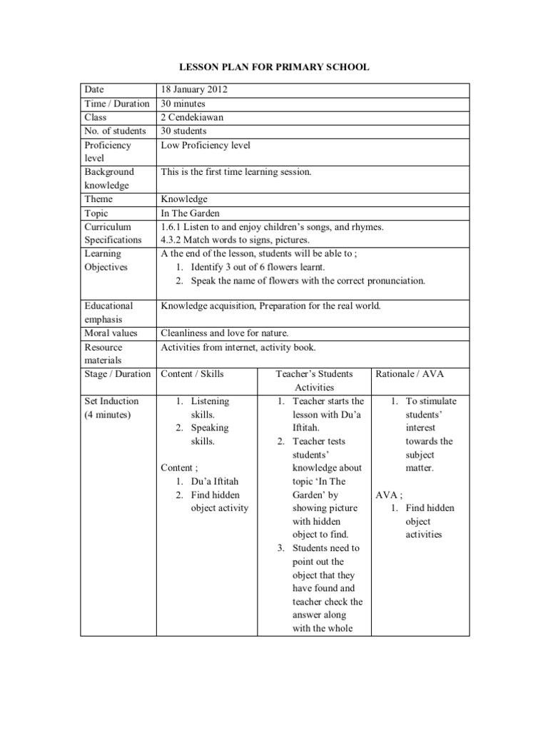 lesson-plan-for-primary-school-pdf