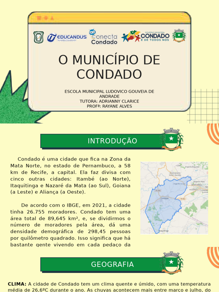 Condado: História e Cultura de PE | PDF | Chuva | Lazer