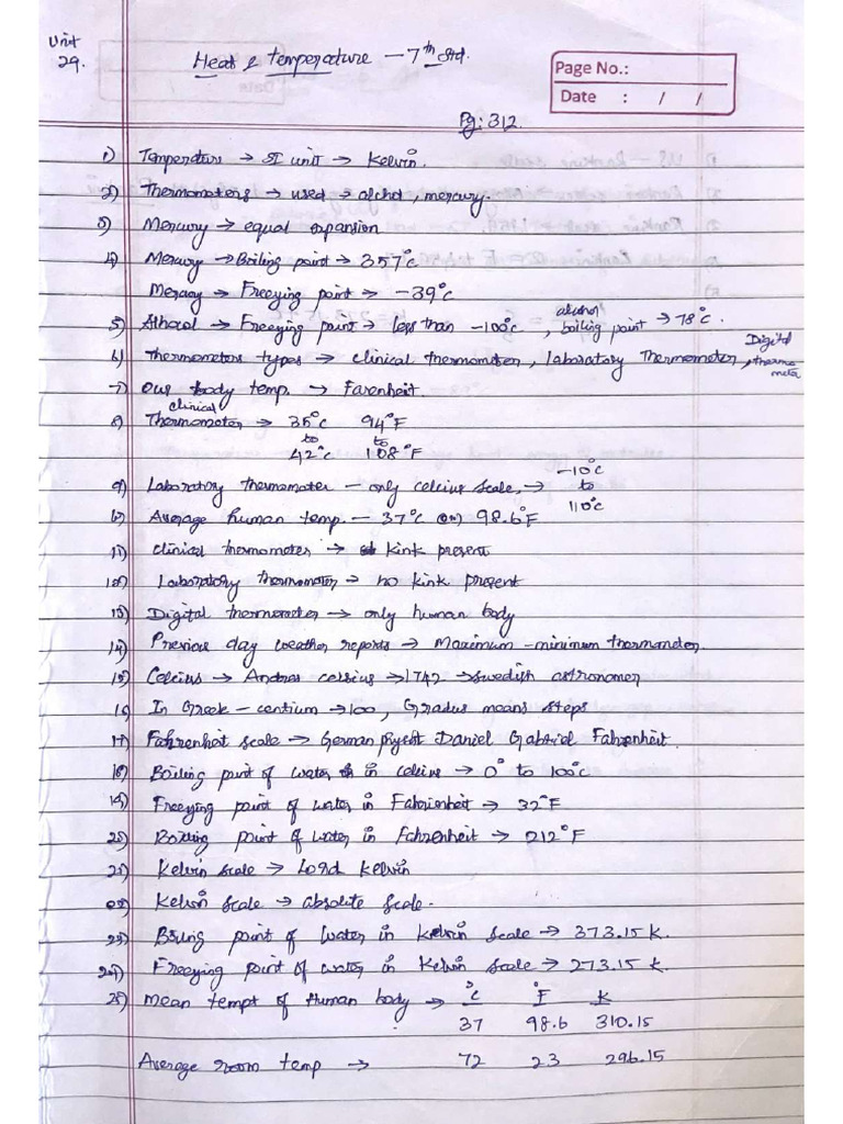 Heat and temperature pdf