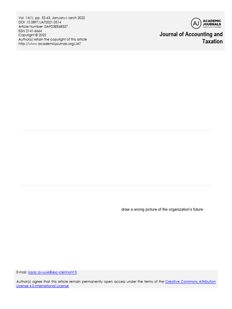 The Impact of Audit Quality On Earnings Management | PDF | Audit ...