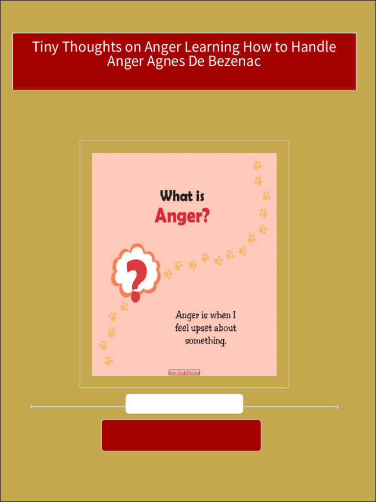 Instant download tiny thoughts on anger learning how to handle anger