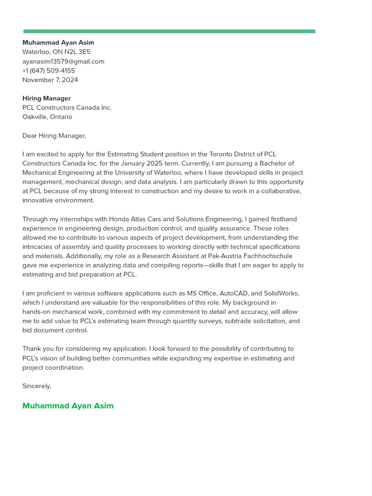 Application for Estimating Student Position | PDF