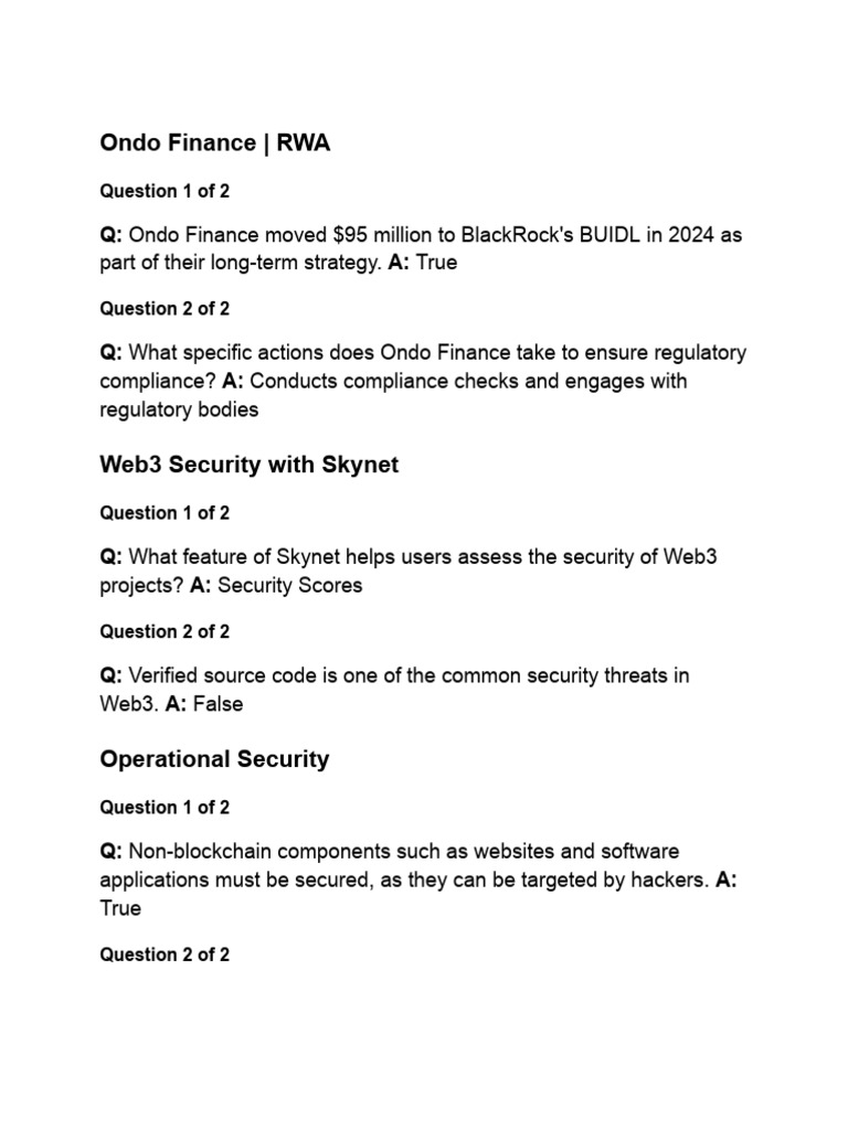 SAGE Certik Q&A | PDF | Cryptocurrency | Computer Security