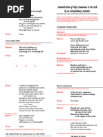 EMHC Training for Homebound Ministry | PDF | Eucharist | Mass (Liturgy)