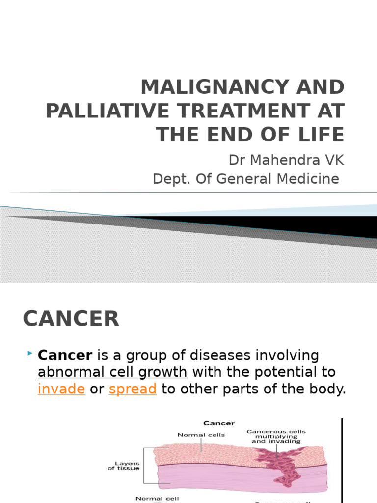 Palliative Care | PDF | Cancer | Vomiting