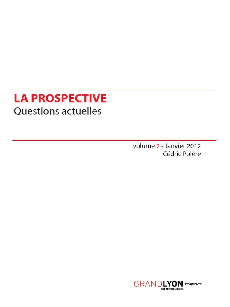 2 Prospective Questions Actuelles8114p | PDF | Modernité | Science