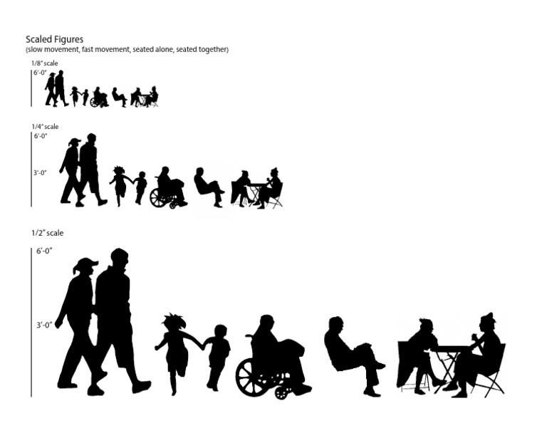 Scale Figures For Architecture | PDF