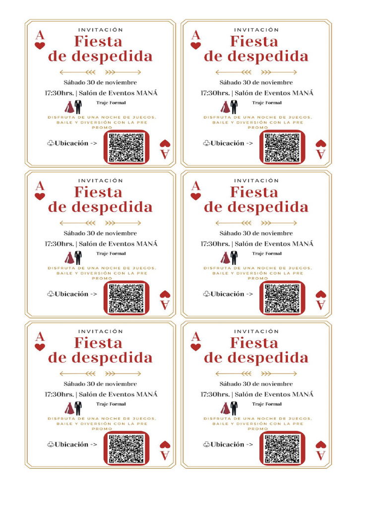 Invitacion Despedida Promoo | PDF