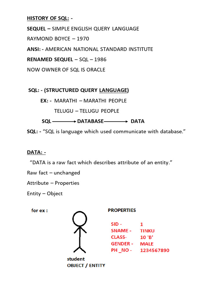 SQL and Database Management Overview | PDF | Relational Database ...