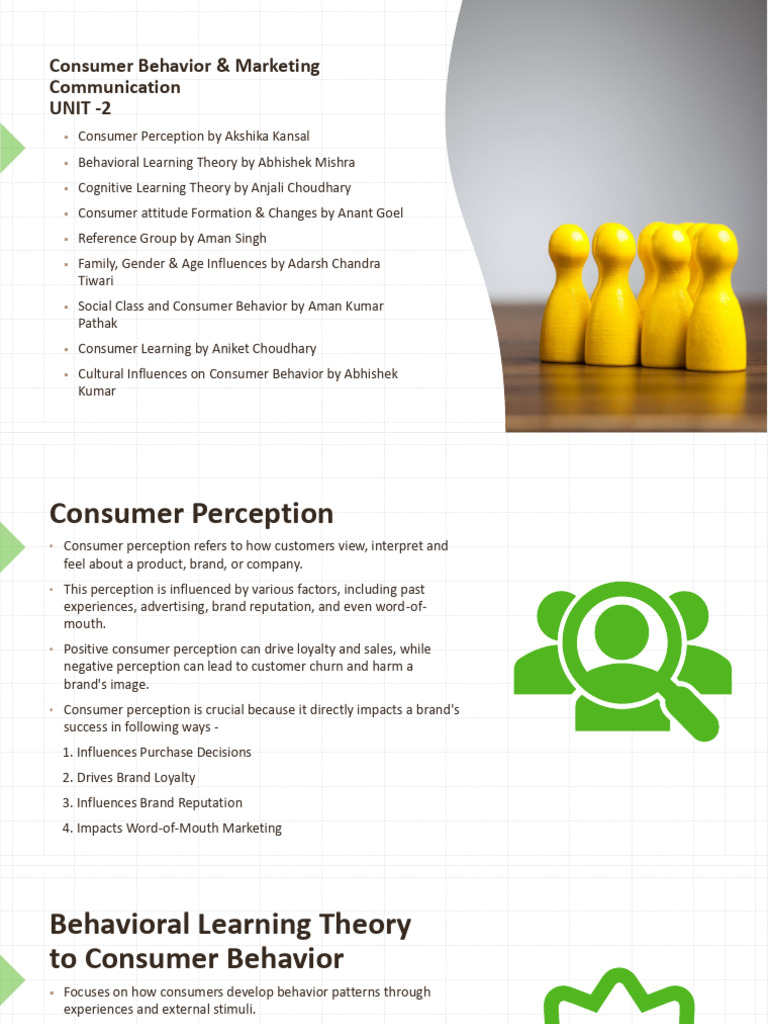 Consumer Behavior Insights and Theories | PDF | Attitude (Psychology ...
