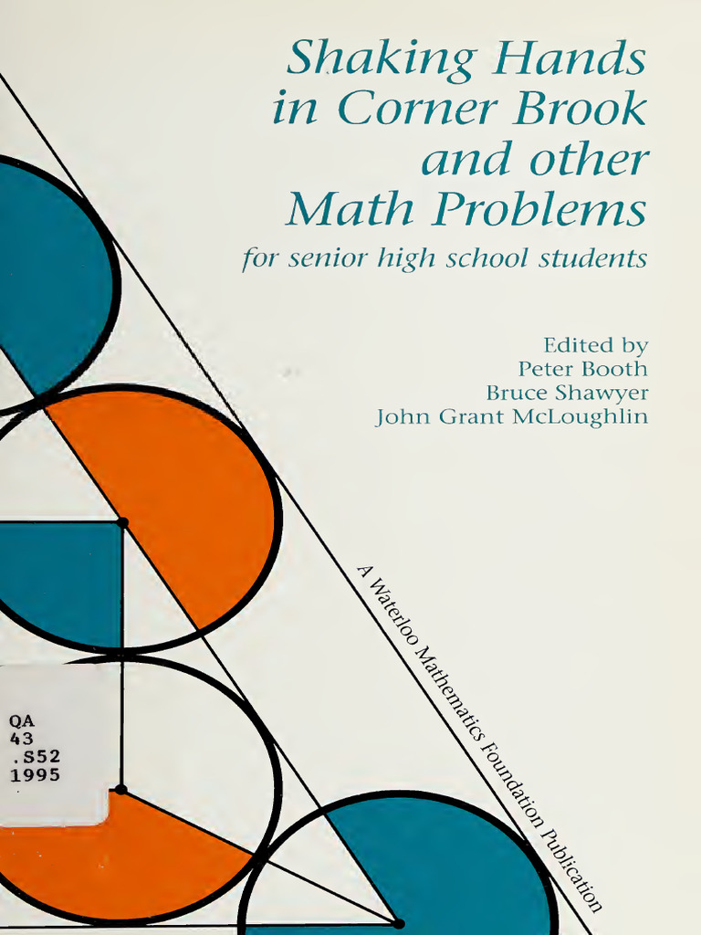 Shaking Hands in Corner Brook and Other Math Problems: For Senior High ...