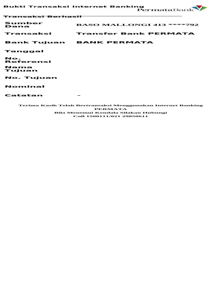 2 Format Cicilan Permata Mini Printer Panda 80 Inch | PDF