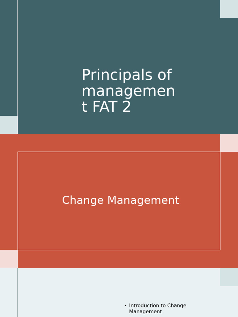 Change Managemen | PDF | Change Management | Empowerment