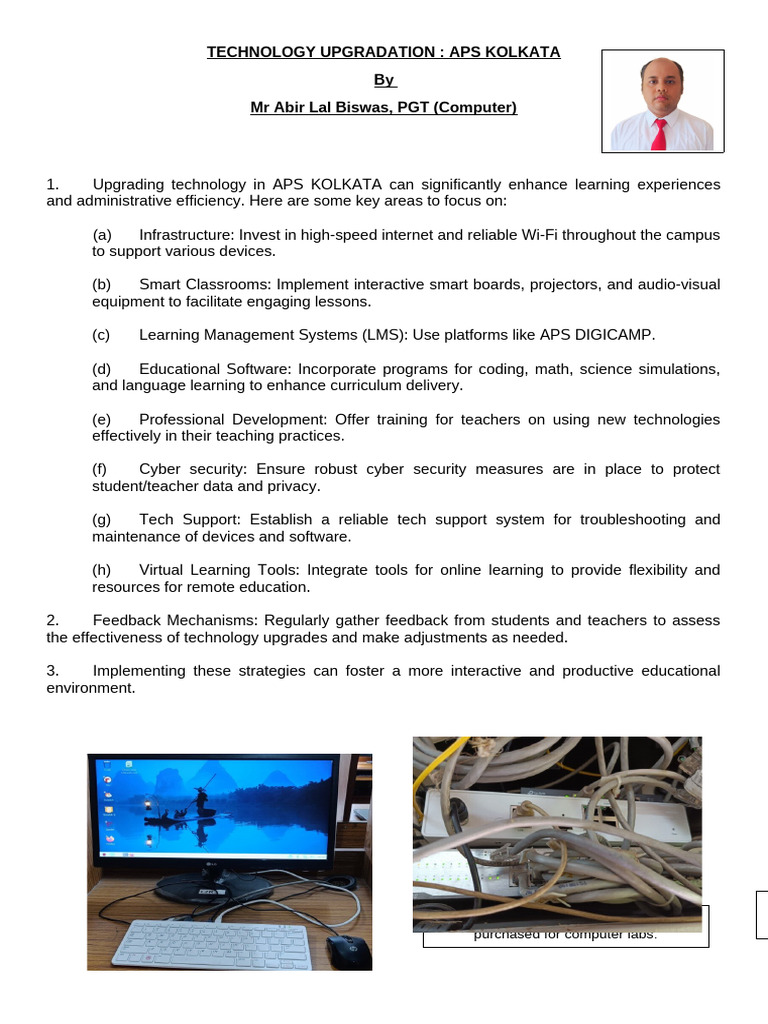 APS Kolkata TECHNOLOGY UPGRADATION KOLKATA | PDF