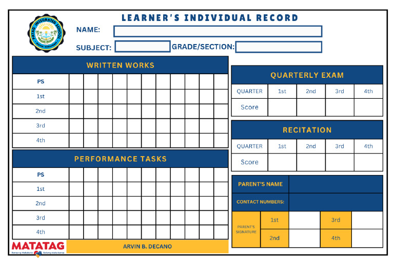 Index Card | PDF