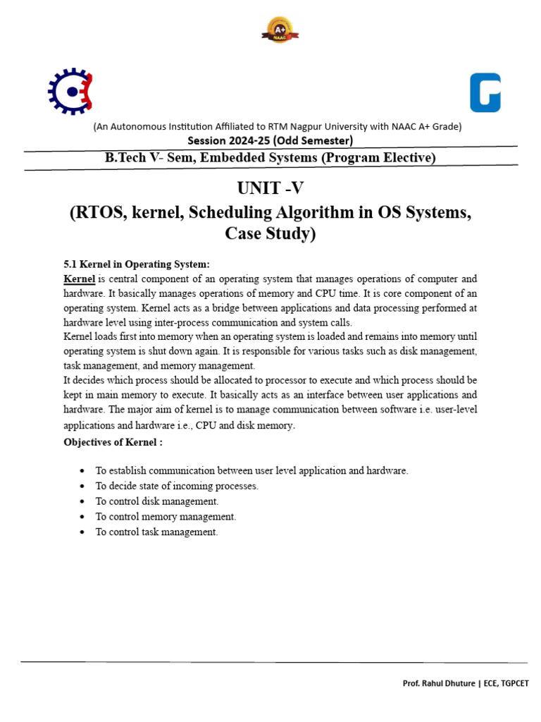Understanding Kernel Types in OS | PDF | Kernel (Operating System ...