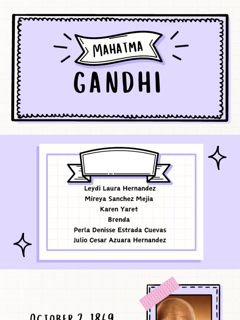Mahatma Gandhi: Life and Legacy | PDF