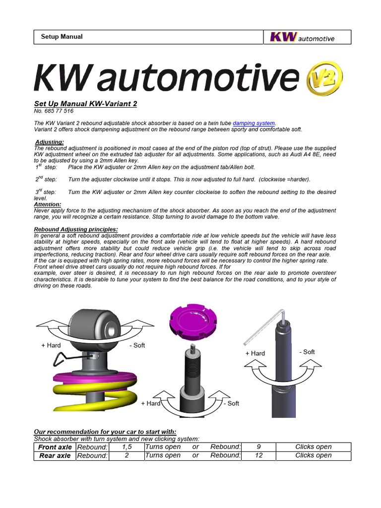2 Setup Manual | PDF | Motor Vehicle | Car Body Styles
