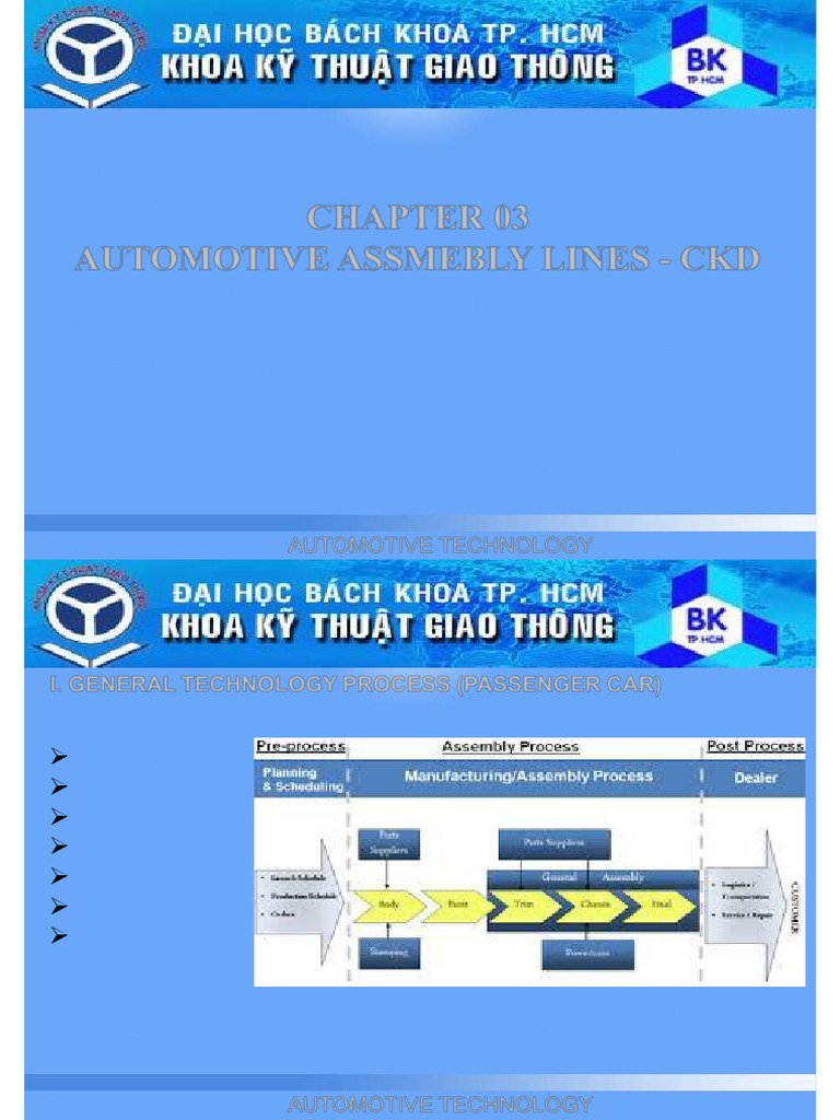 CKD Automotive Assembly Process Overview | PDF | Trunk (Car) | Paint