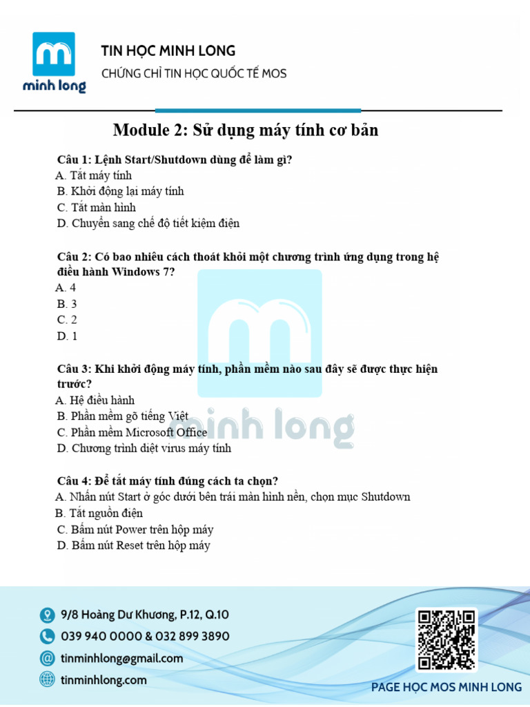 Modul 2 - Test | PDF