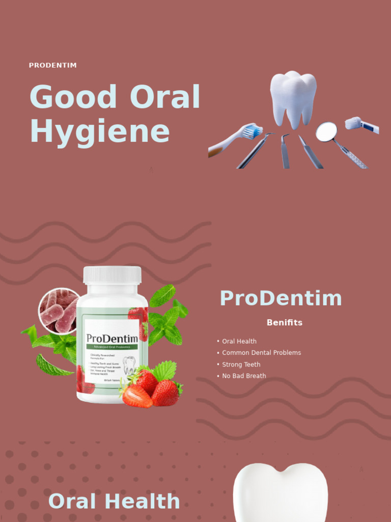 ProDentim: Benefits for Oral Health | PDF