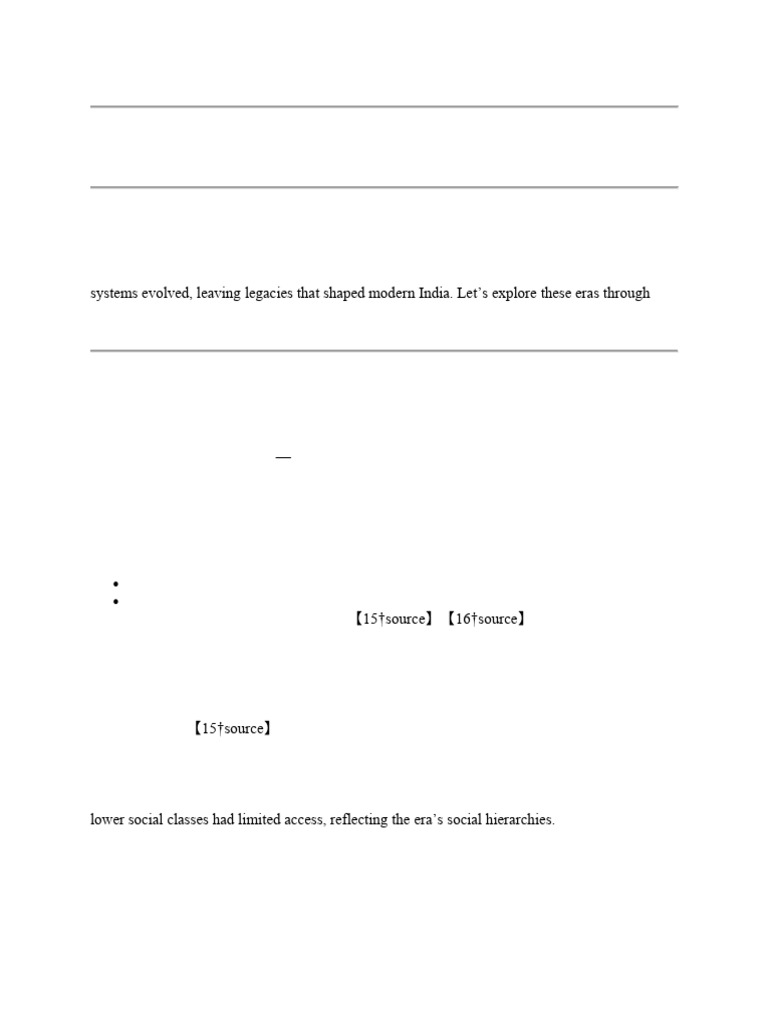 The Evolution of Education | PDF | Mughal Empire | British Raj