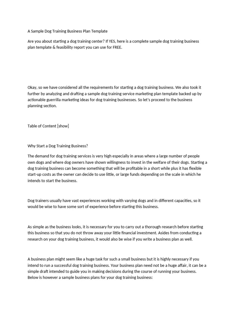 a-sample-dog-training-business-plan-template-pdf-pet-competitive