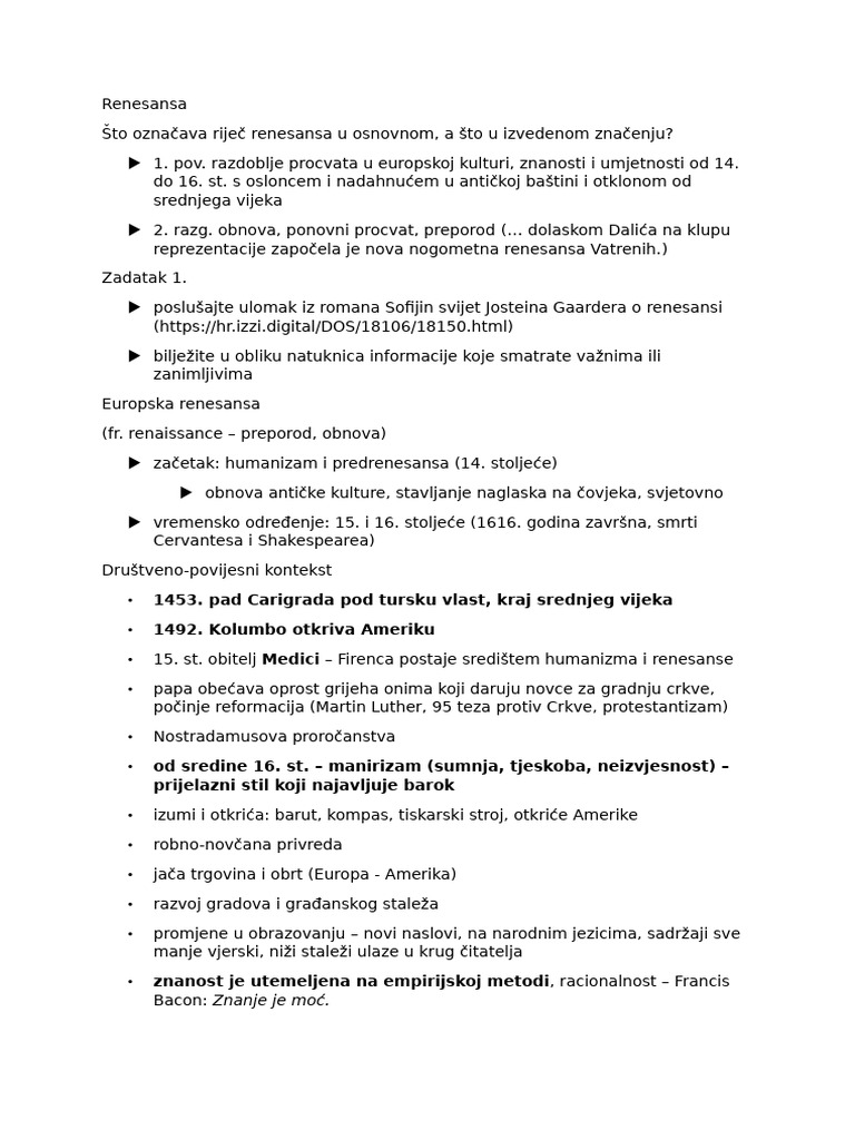 Renesansa | PDF