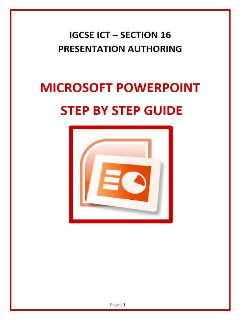PowerPoint Presentation Guide | PDF | Microsoft Power Point | Computer File