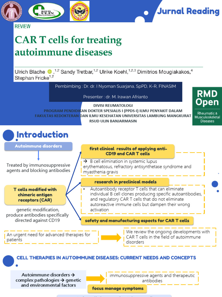 CAR T Cell | PDF | Immunotherapy | Autoimmune Disease