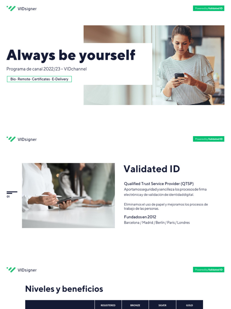 Programa de Partners Validated ID | PDF | Informática