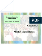 Consumer Behavior Chapter on Market Segmentation