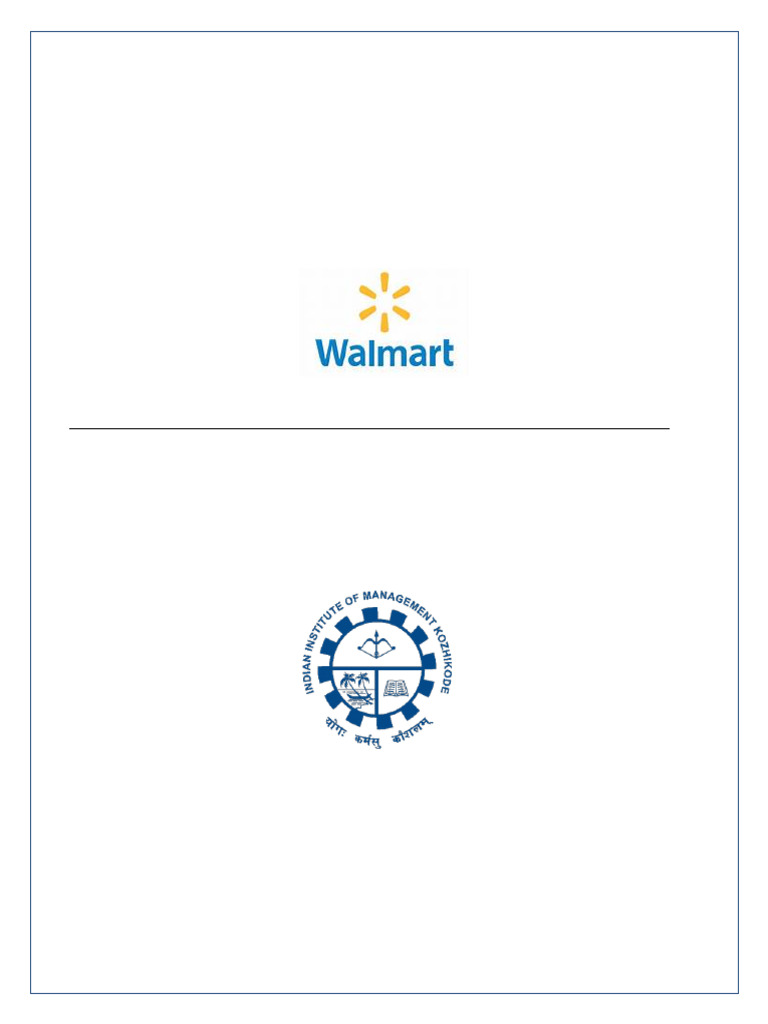 Walmart's Strategic Flexibility Audit | PDF | Walmart | Retail