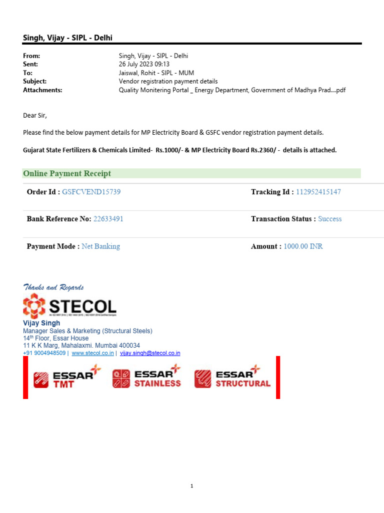 Registration Fees | PDF