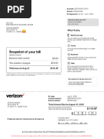 (Verizon) Bill | PDF | Fee | Payments