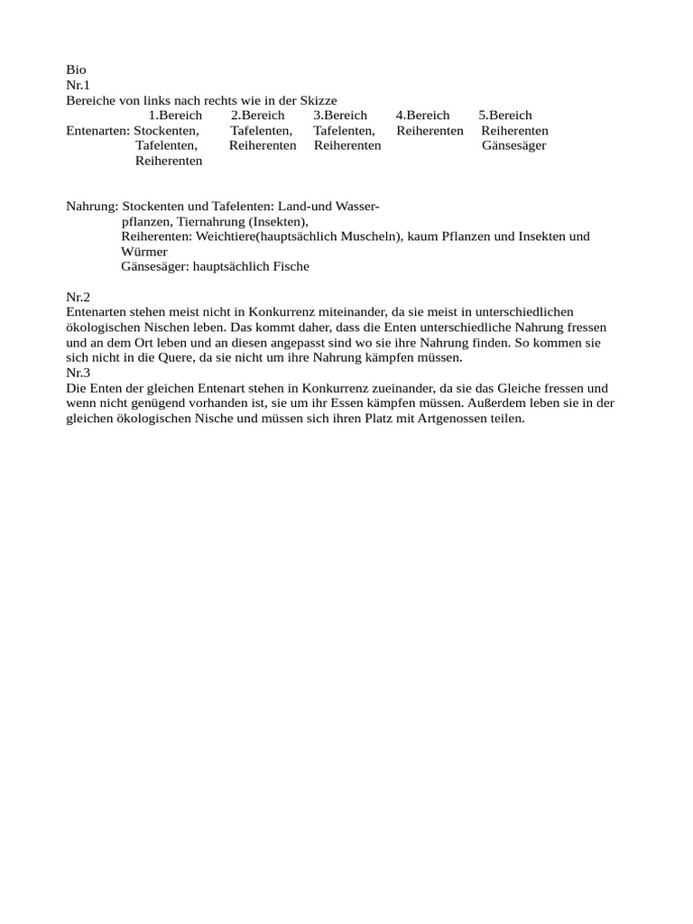 See Enten Konkurrenz | PDF