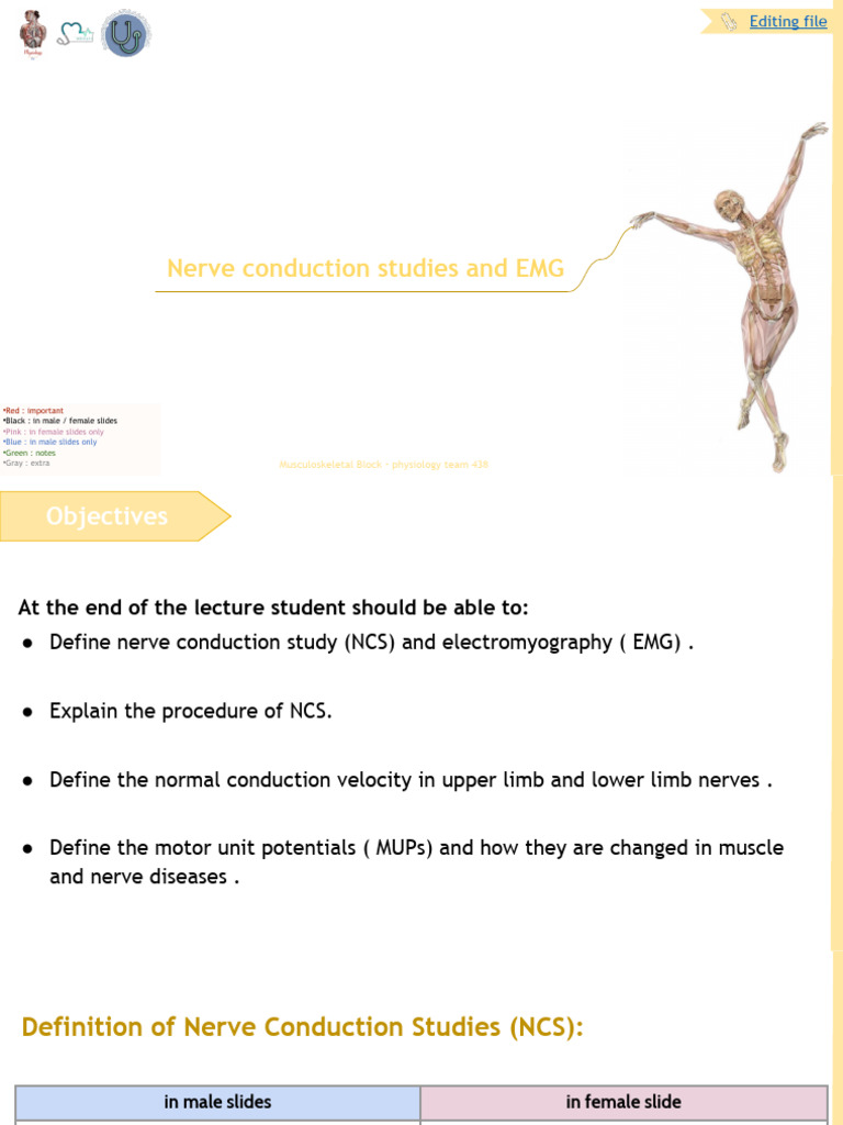 5-Nerve Conduction Studies and EMG | PDF | Electromyography | Medical ...