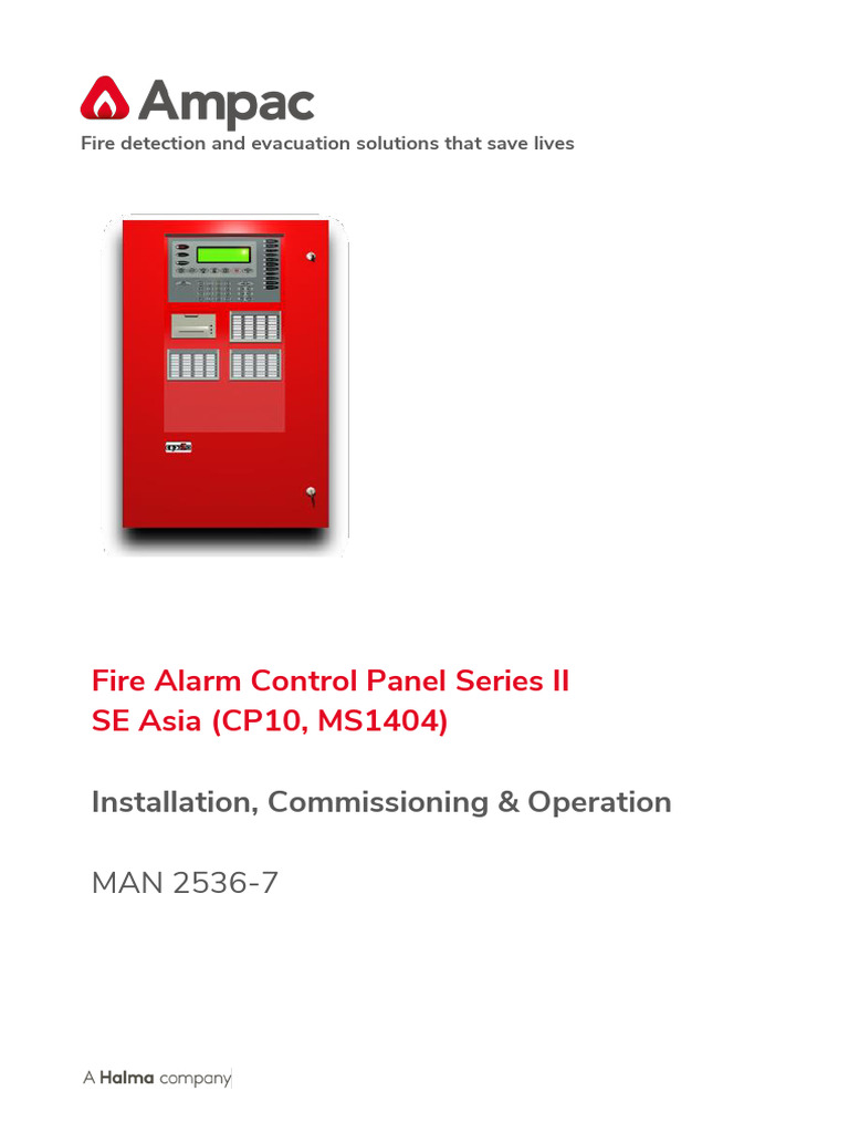 Fire Alarm Control Panel Installation Guide | PDF | Computer Hardware ...