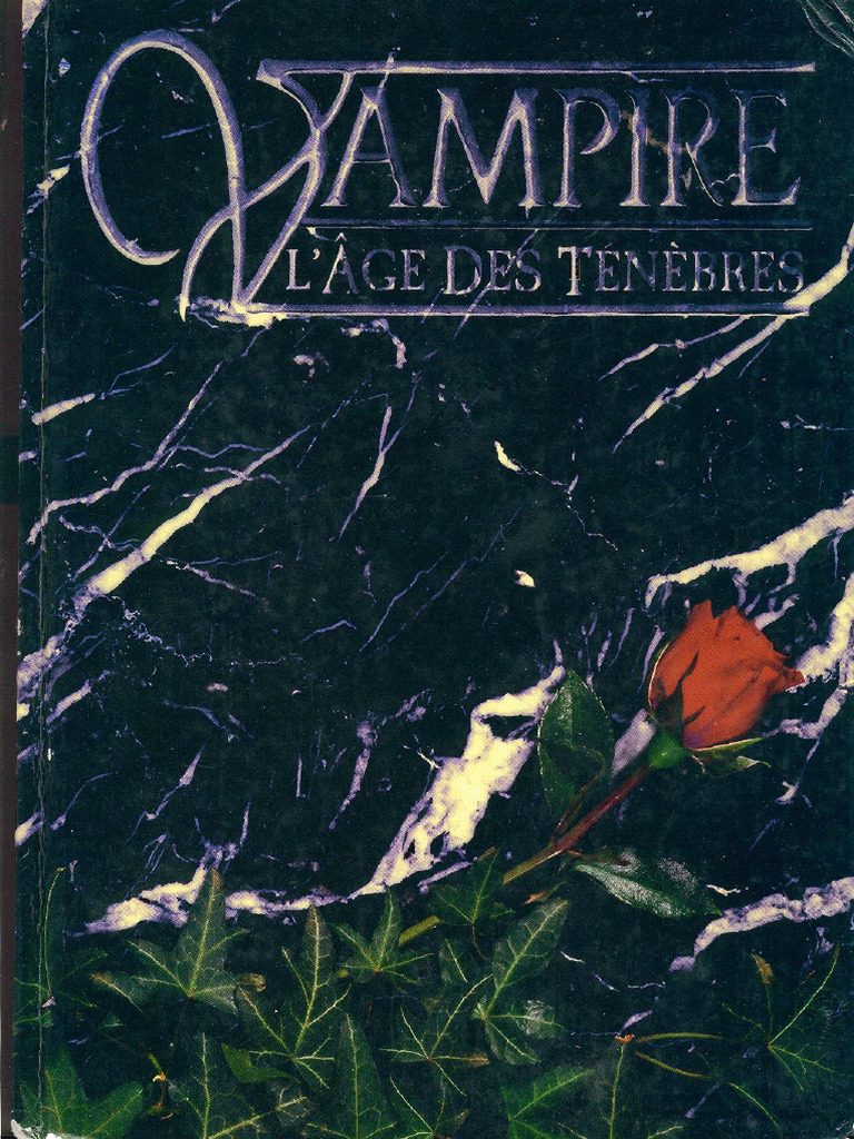 Vampire : L'Âge Des Ténèbres - Jeu De Rôle En Français - Occasion