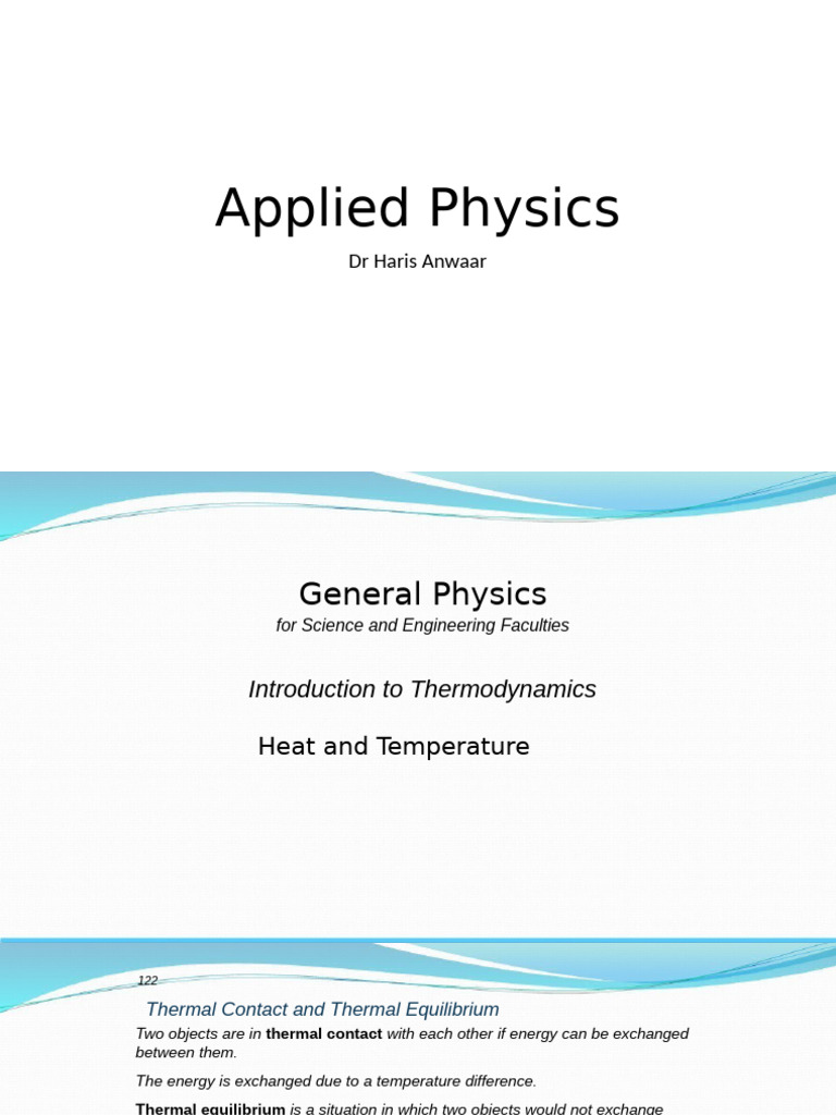 Intro To Thermodynamics PDF Gases Thermal Expansion
