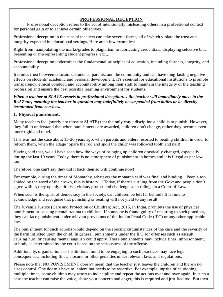 Professional Deception | PDF | Assault | Sexual Assault