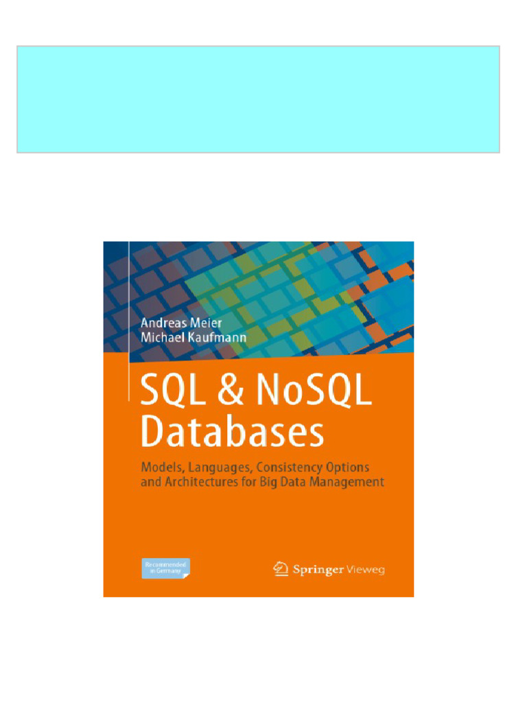 SQL & Nosql Databases: Models, Languages, Consistency Options and ...